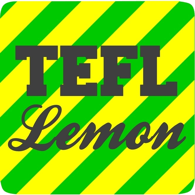 TEFL Lemon Green and Yellow Logo